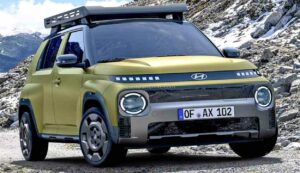 Inster cross electric suv