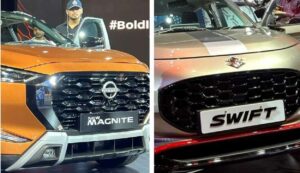 Maruti swift vs. Nissan magnite