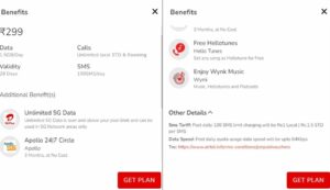 Airtel rs 299 plan