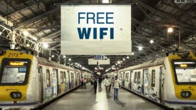 Railway station use free wifi