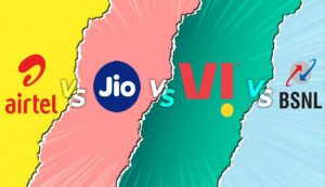 Jio vs airtel vs vi vs bsnl