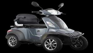 Pev hayrider electric four-wheeler scooter