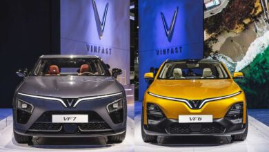 Vinfast vf6 and vf7 electric suvs