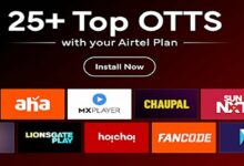 Airtel plan for ott platform