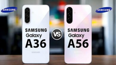 Samsung galaxy a56 and galaxy a36